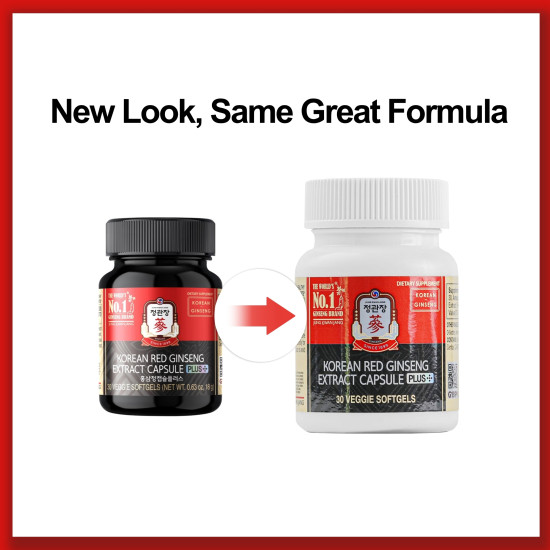 Korean Red Ginseng Capsule Plus - Cheong Kwan Jang Korean Red Ginseng Capsule Plus - Cheong Kwan Jang