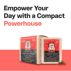 Korean Red Ginseng Extract Tablet(240 Tablets) - 26 JUL 2026